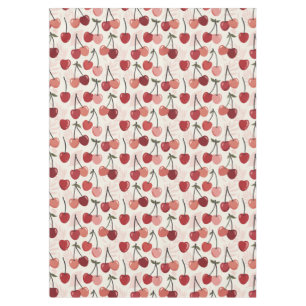 Modern Cherry Pattern Tablecloth