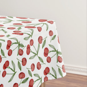 Modern Cherry Pattern Tablecloth