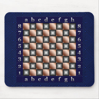 Modern Chess Table Mouse Mat