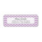 Modern Chevron Pattern Lavender Purple Zigzag