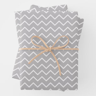 Modern Chevron Zigzag Seamless Pattern Wrapping Paper Sheet