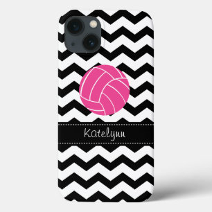 Modern Chevron Zigzag Volleyball iPad Mini Case