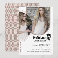 Modern Chic 2 photos Graduation Party earth tones
