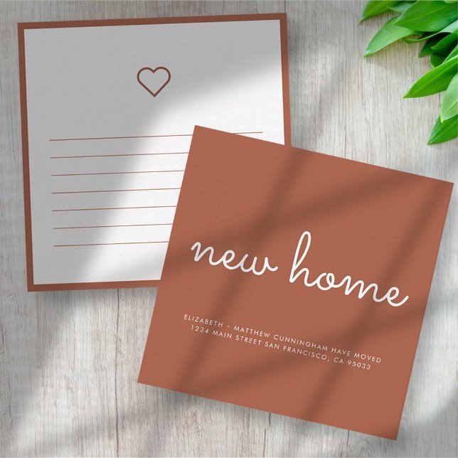 Modern Chic and Fun New Home Card (Creator Uploaded)