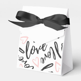 Modern Chic Bridal Shower Thank you Favour Box