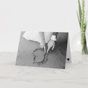 Modern Chic BW Lifestyle Wedding Shower Gift Card