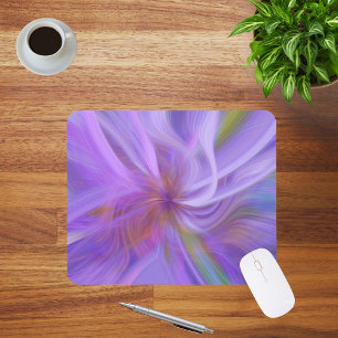 Modern Chic Colourful Elegant Girly Mouse Mat