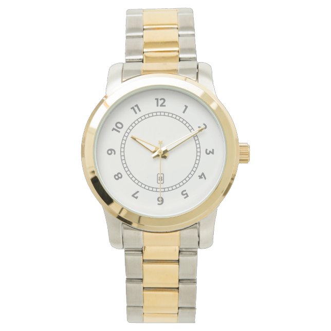 Modern Chic Contemporary Men's  Watch (Front)