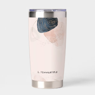 Modern Chic Earthy Stone Custom Insulated Tumbler