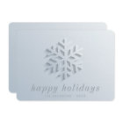 Modern Chic Elegant Snowflake