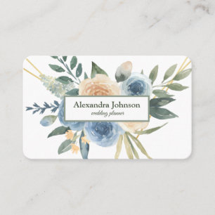 Modern Chic Gold Leaf Foil Luxury Business Card