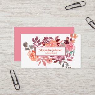 Modern Chic Gold Leaf Foil Luxury Business Card