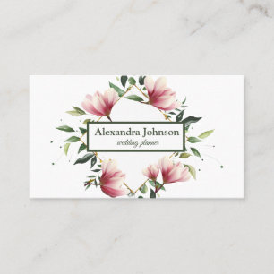 Modern Chic Gold Leaf Foil Luxury Business Card