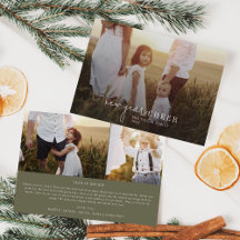 Modern Chic | Green Photo Overlay New Year News