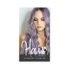 Modern chic Hair Stylish QR code photo