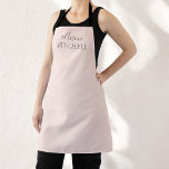 Modern Chic Handwriting Name Apron<br><div class="desc">Add your name in modern handwriting font.</div>