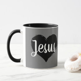 modern chic I HEART JESUS | Mug