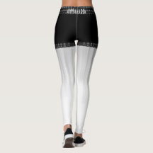 Modern Chic LavishlyOn Monogram Denim/Lace Shorts