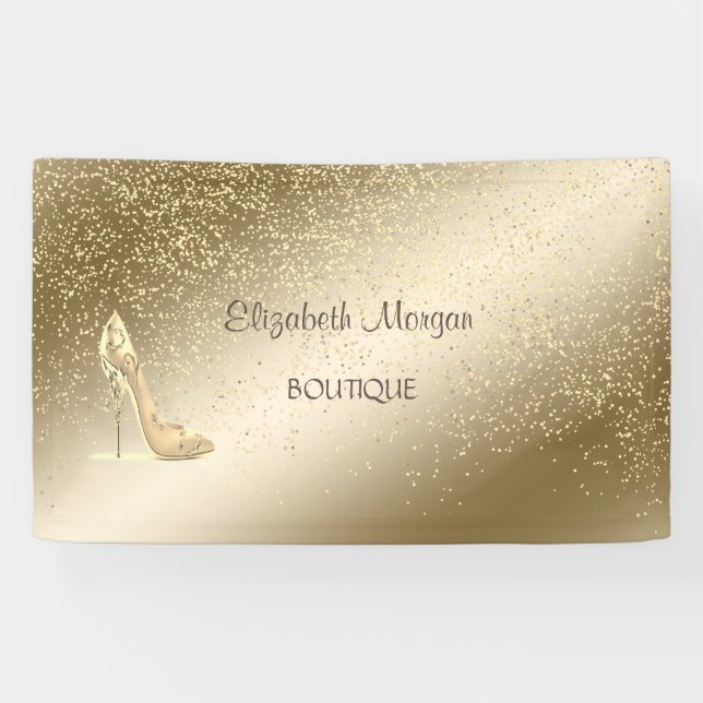 Modern Chic  ,Luminous, High Heels Banner (Horizontal)
