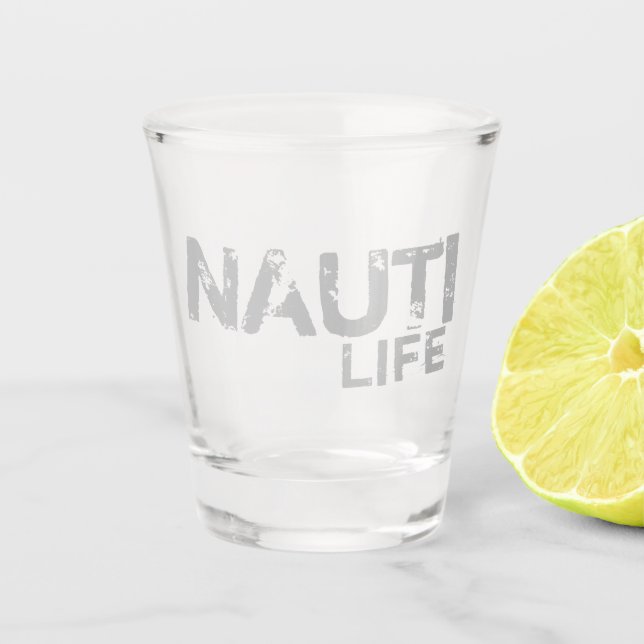 modern chic NAUTI LIFE. | Shot Glass (Front)