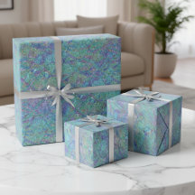 Modern Chic Pastel Colours Marble Mosaic Pattern