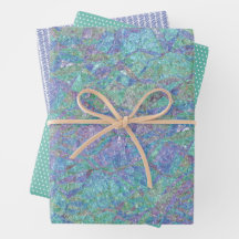 Modern Chic Pastel Colours Marble Mosaic Pattern