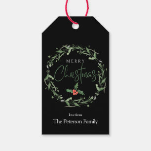 Modern Chic Personalised Christmas Gift Tags