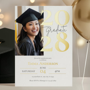Modern Chic Photo Graduation