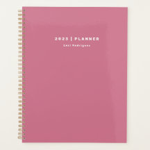 Modern Chic Pink 2023 Weekly Monthly Non-Dated