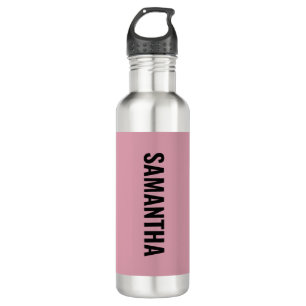 Modern Chic Pink & White  710 Ml Water Bottle
