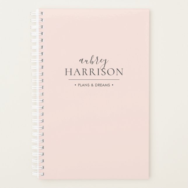 Modern Chic Simple Planner (Front)