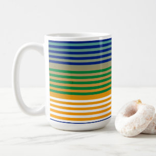 Modern Chic Striped Coffee Mug