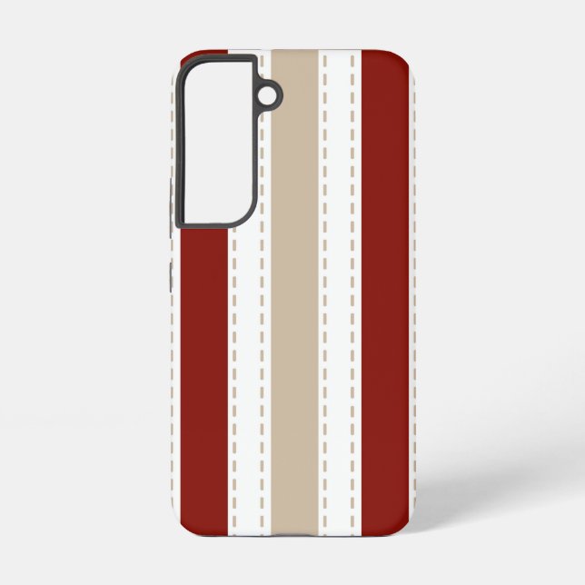  Modern Chic Striped  Samsung Galaxy S22 Case (Back)