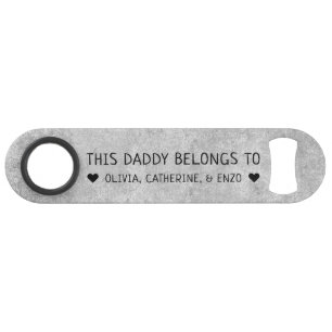 Modern Chic This Daddy Belongs To Father's Day