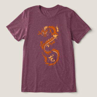 Modern Chinese Dragon Tri-Blend Shirt