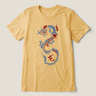 Modern Chinese Dragon Tri-Blend Shirt