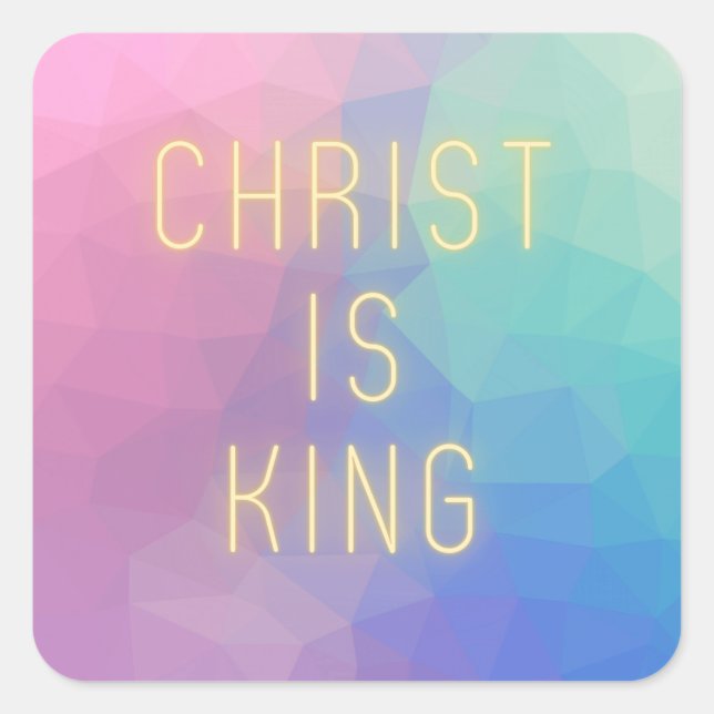 Modern Christ Is King Stickers (Front)