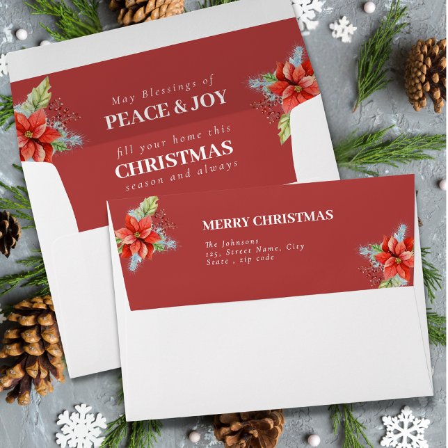 Modern Christian Christmas with Interior Greeting Envelope (Creator Uploaded)