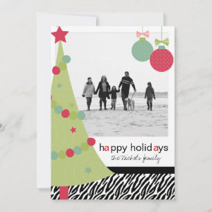 Modern Christmas 5 x7 Photo Cards