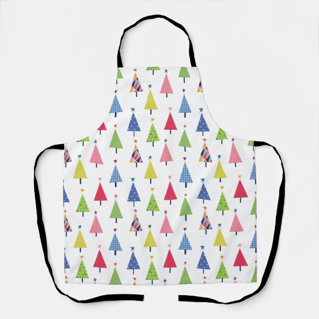 Modern Christmas Apron (Front)