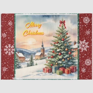 Modern Christmas Beautiful Festive Collection Tissue Paper