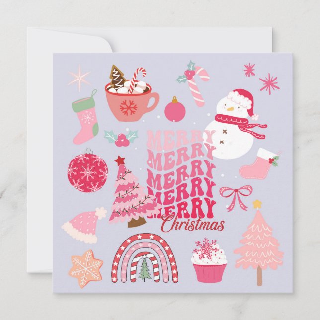 Modern Christmas Card (Front)