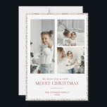 Modern Christmas Card<br><div class="desc">Create a lasting impression this season with a unique holiday card. This simple,  Christmas tree card template features a clean,  modern design. Customise it with your information and make it uniquely yours!</div>