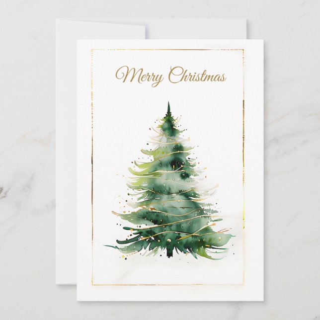 Modern Christmas Card (Front)