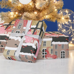 Modern Christmas Eve Wrapping Paper