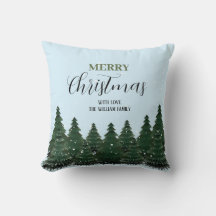 Modern Christmas Green Tree | Merry Christmas 