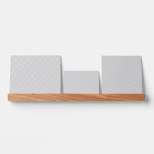 Modern Christmas Grey Pattern Gift Wrap
