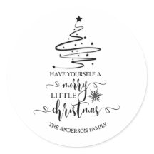 Modern Christmas Have yourself a merry little