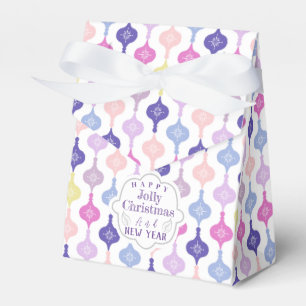 Modern Christmas Ornament Favour Box