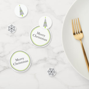 Modern Christmas Party Confetti